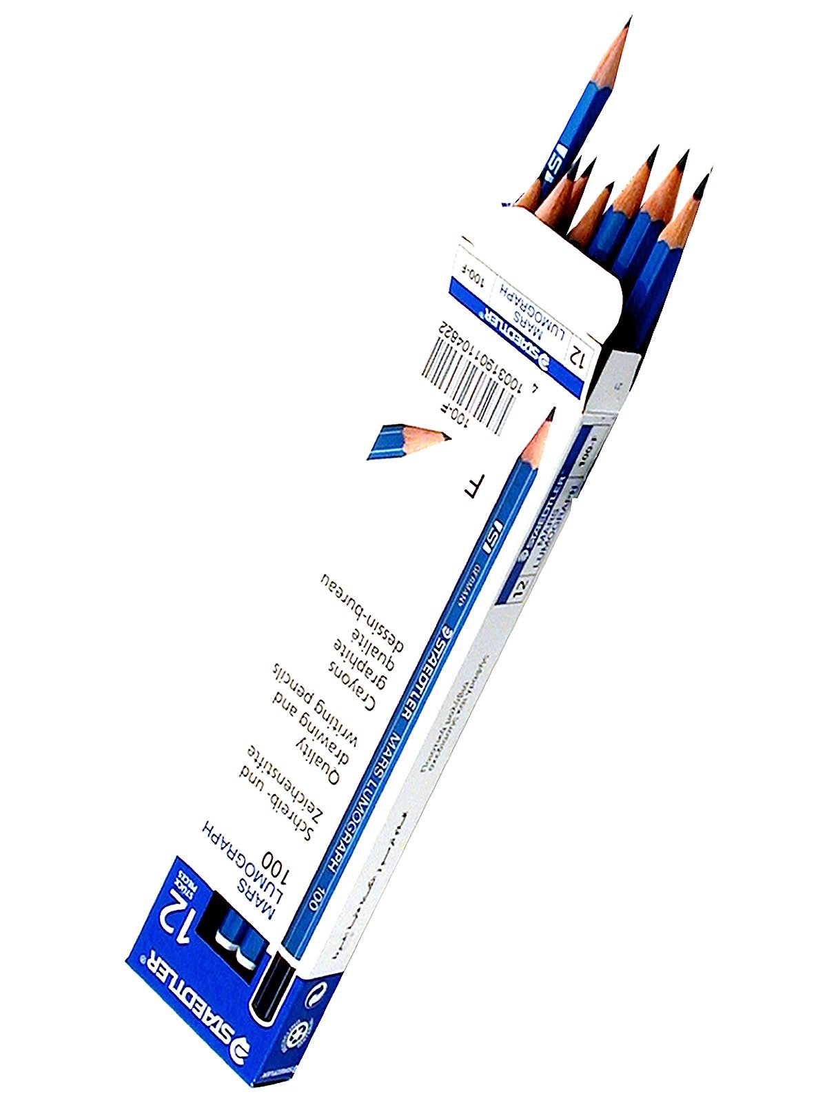 Black Silver/Blue Staedtler Lumograph Graphite Drawing Pencils, Packaging  Size: Box, Model Name/Number: 100 G6 St at Rs 249/piece in Mumbai
